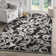 Ammundsen Floral Anthracite/Light Grey Area Rug