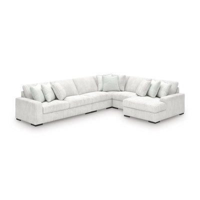 Stupendous 5-Piece Sectional With Chaise