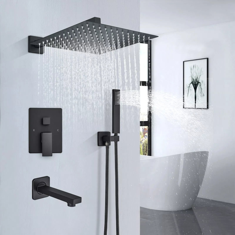 Witman Mixer Shower with Adjustable Shower Head