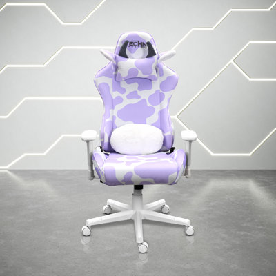 Techni Sport Adjustable Reclining Ergonomic Swiveling PC & Racing Game Chair by Techni Sport
