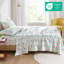 Drap en flanelle pour lit simple TG