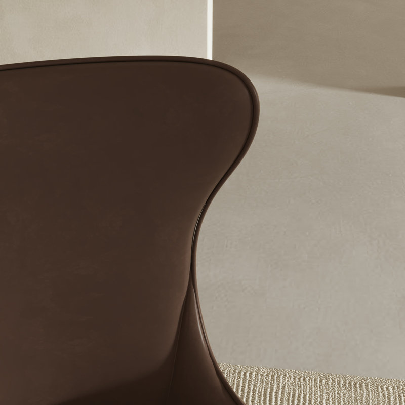 Massard 16'' H Upholstered Metal Side Chair, White