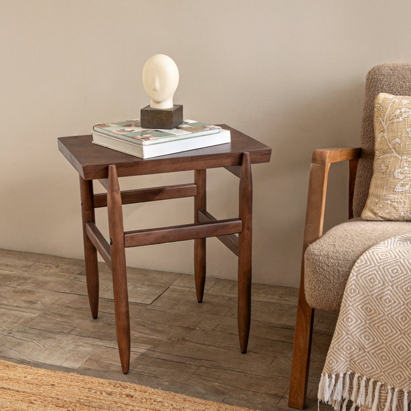 Table de bout en bois Entwine