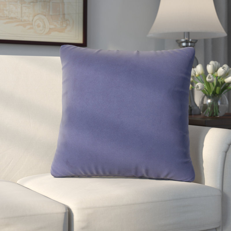  Housse de coussin carré et insert, H 20 po x l 20 po x P 8 po, Étain bella, Polyester / bourre de polyester
