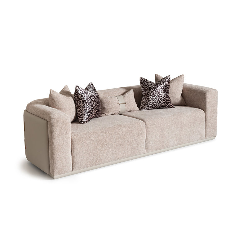 Canberra 3-Piece Living Room Set With Sofa And Two Cocktail Tables