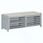 Shoe Bench With Storage And Cushion, Distressed Shutter Storage Bench With Retro Charm For Living Room, Entryway-351003569