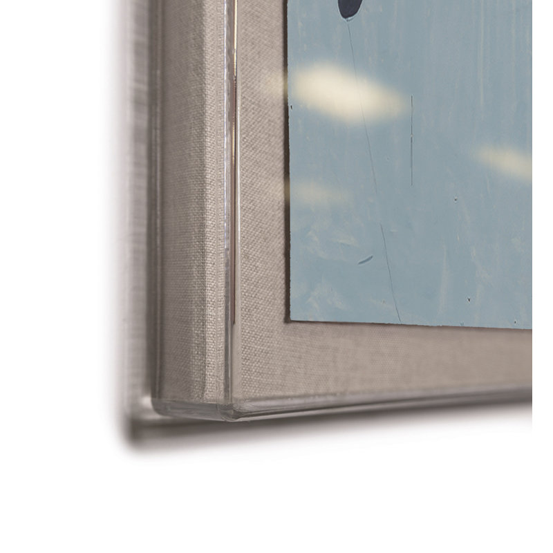 Pierres par Paule Marrot - reproduction, Boîte en acrylique, H 56 po x l 44 po x P 1,25 po