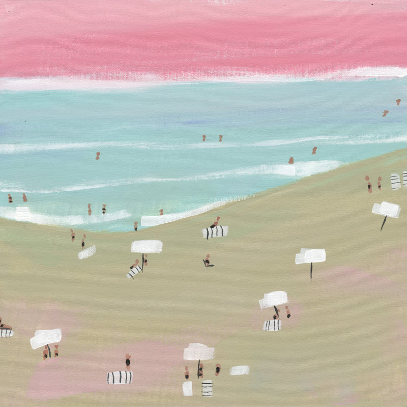 «Seaside I» sur toile