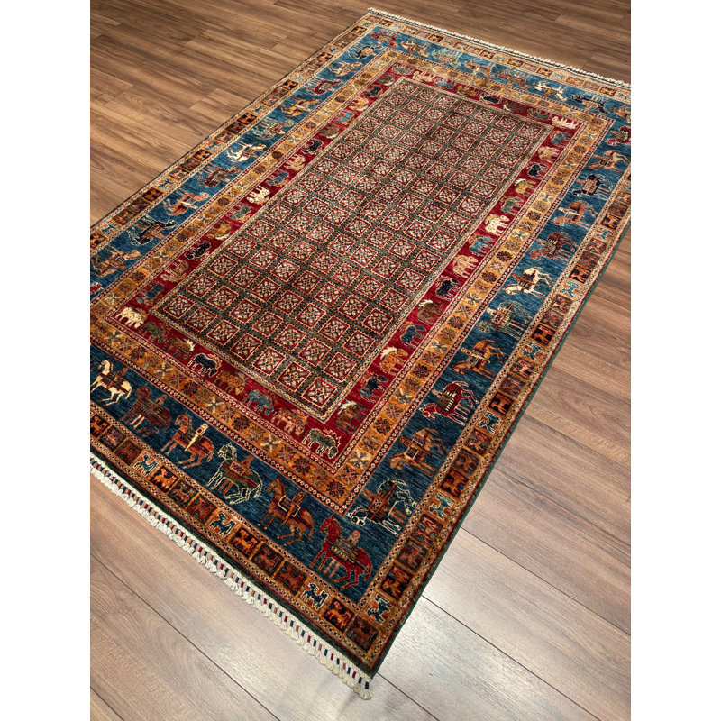 Tapis en laine et coton noué à la main Original