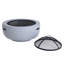 Cyrell Round Stone Charcoal Smokeless Fire Pit