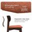 Chaises de salle à manger en bois Opus-832588965-832588964-831353506