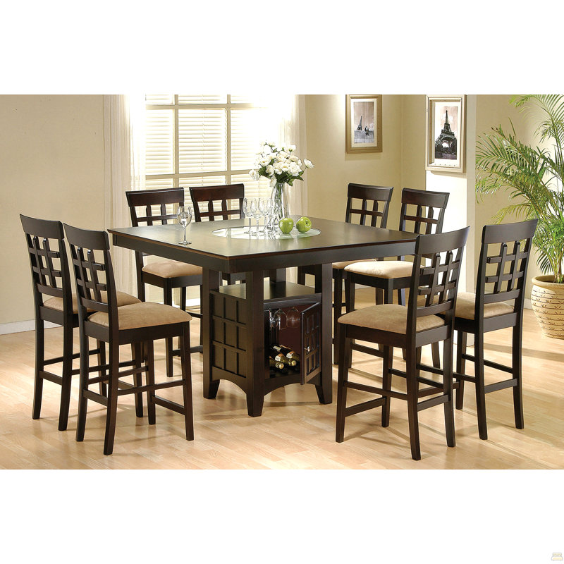 Ensemble repas 9 pièces 9 pièces,  Pièces: table, 8 chaises