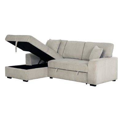 Nocole Upholstered L-Shaped Sectional Left Hand Facing