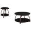 Ensemble de tables basses rondes 2 pièces