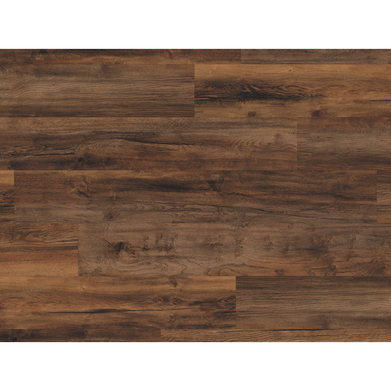 Canaletto 7" X 48" X 4.5mm Oak Luxury Vinyl Plank 4.5mm Thick 7'' W x 48'' L Oak Vinyl Plank, Autumn Ashes