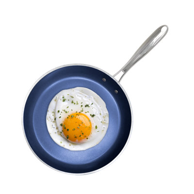 Granitestone Blue Nonstick Fry Pan with Stay Cool Handle, Oven & Dishwasher Safe
