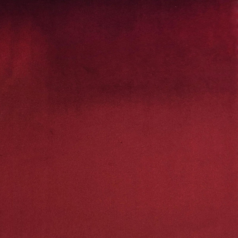 Solid Velvet | Velluto Fabric, Cherry