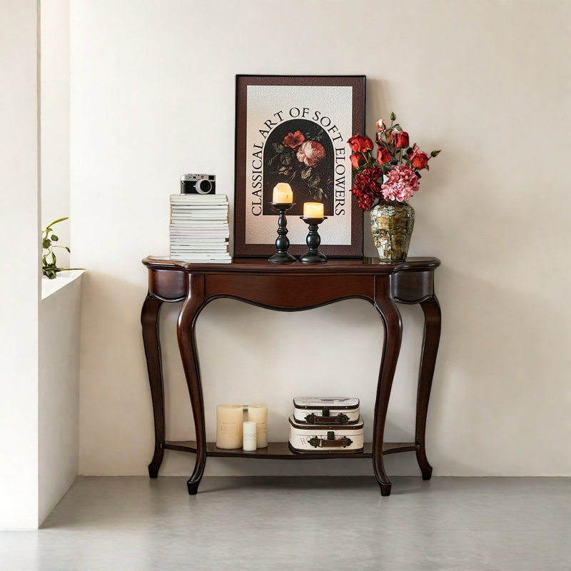 Retro Multifunctional Elegant Console Table