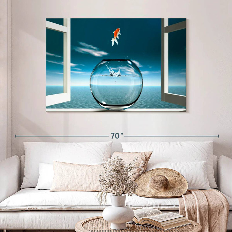 Goldfish Bowl, 32" H x 48" W