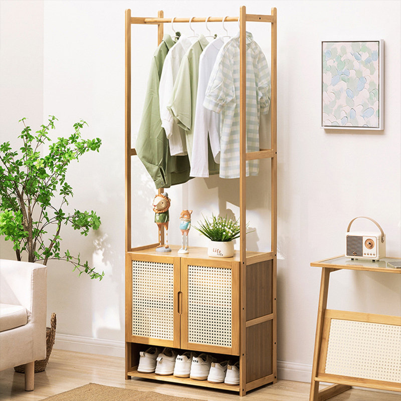 62cm Rolling Clothing Rack