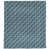 Bleu sarcelle / gris anthracite rayé