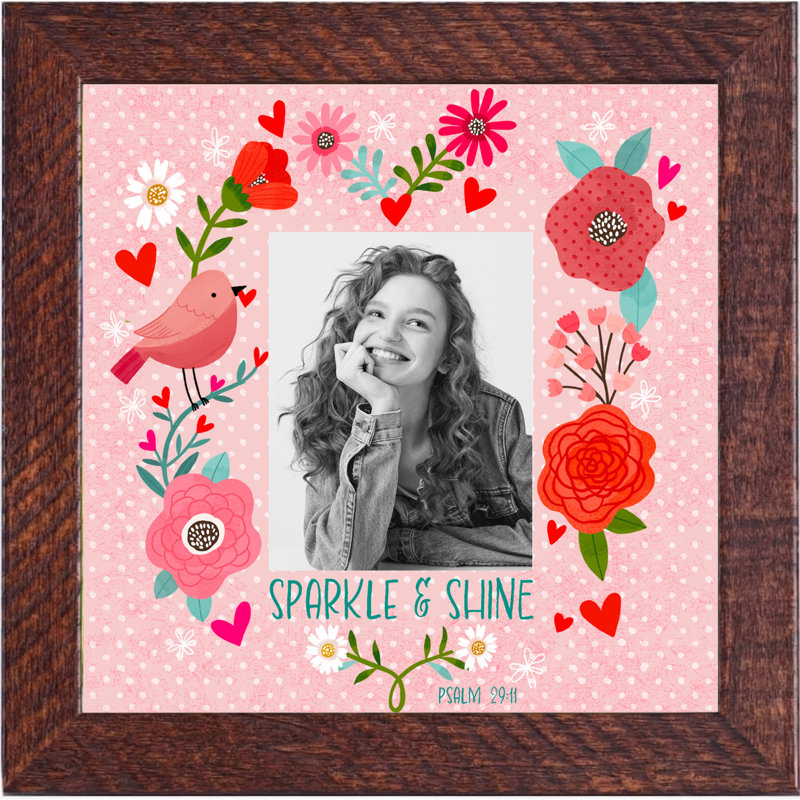 Photo Frame Sparkle & Shine Psalm 29:11