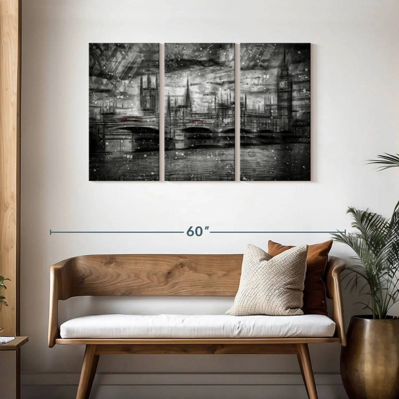Sebbie London Dynamic Shapes, 28" H x 45" W
