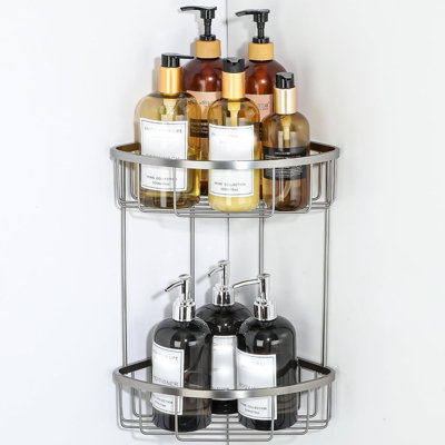 Wall Mounted Required Stainless Steel Shower Caddy