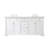 72'' Double Bathroom Vanity with Marble Top-160663132