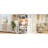 70.9" Kitchen Storage Cabinet With Led , 6 - Glass Stemware Rack, And Metal Mesh Doors Built In Power & Outlets, Decorative Lighting For-409773969