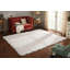 Tapis blanc en coton fait main poils longs Zalewski-1415233812