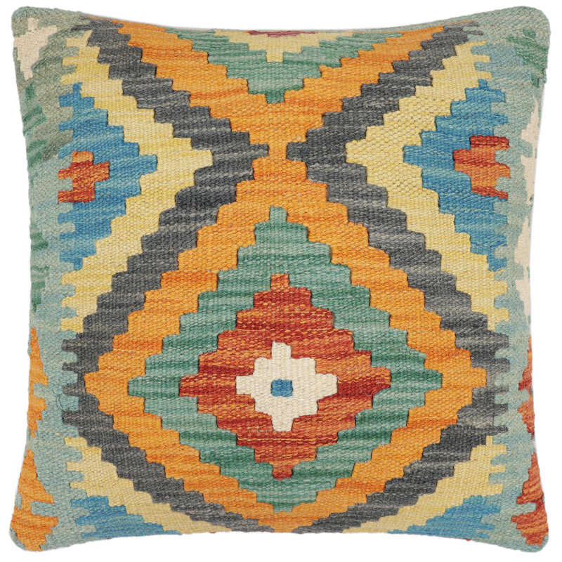 Housse et insert de coussin carré 100% laine Kenyetta