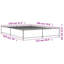 Vidaxl Bed Frame And Metal-1129323608-1129323610