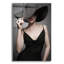«Lady in Black 3» par Epic Portfolio, art mural en verre acrylique-1539505254