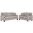 77" Square Arm Sofa