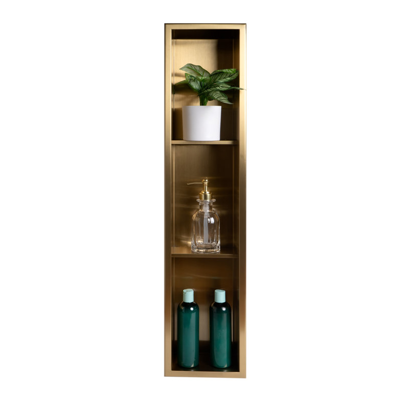 Tablette de douche en acier inoxydable