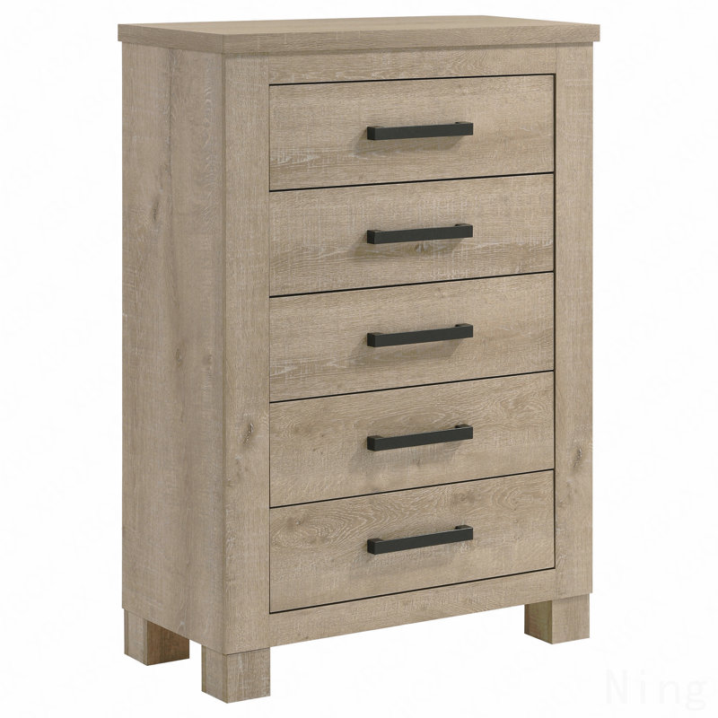 Commode à 5 tiroirs pour chambre à coucher