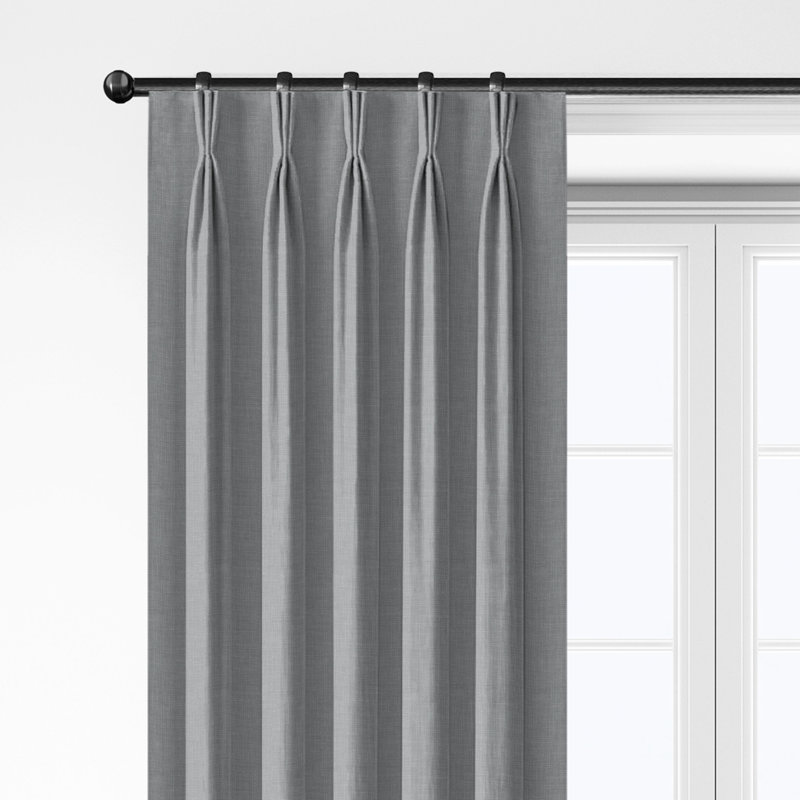 Ensemble de 2 rideaux en coton Shay, L 20 po x L 132 po