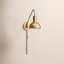 Luke Single Light Dimmable Plug-in Armed Sconce