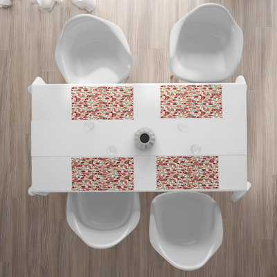 Polyester Paisley Rectangle Placemat