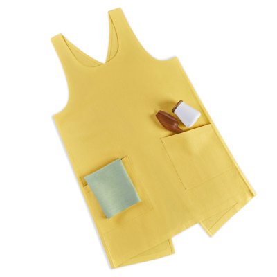 Linen Smock Apron 100% Pure Linen for Men & Women