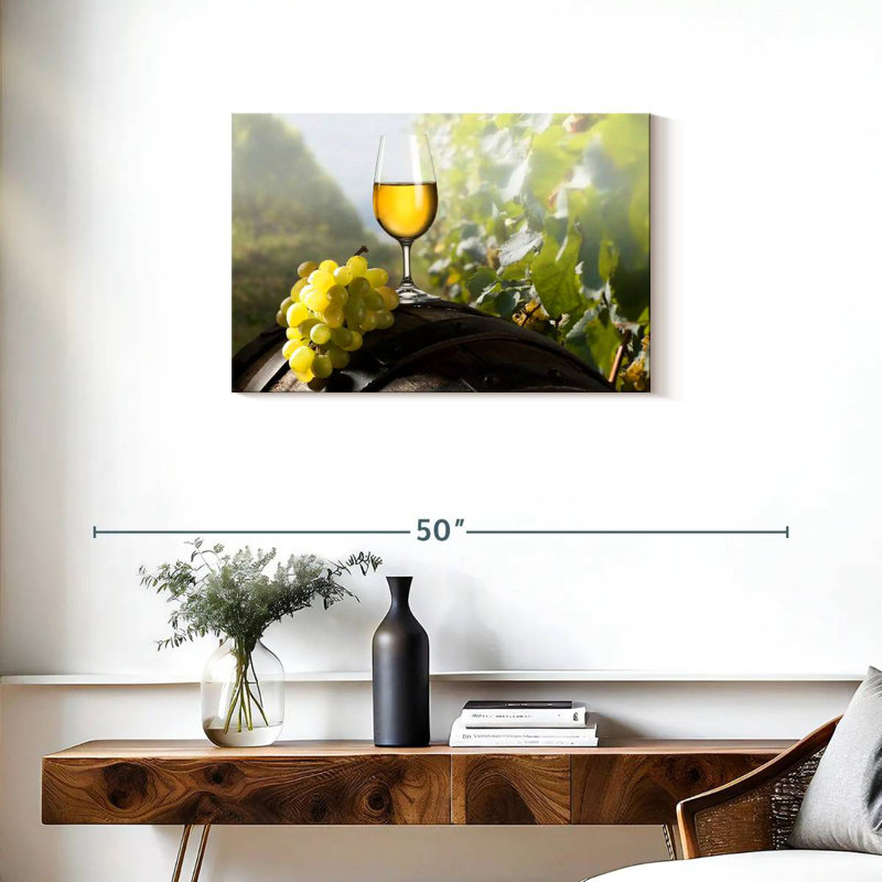 Yarlin Afternoon White Wine, 20" H x 30" W