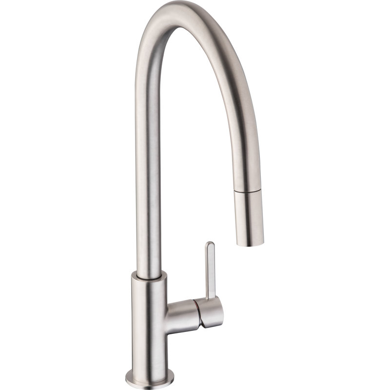 Abode Designs Althia Pull Out Kitchen Faucet, Brushed Nickel