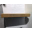 Wooden End Table With Storage Shelves And 3 Side Hooks