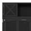 Lit escamotable double avec armoires de rangement