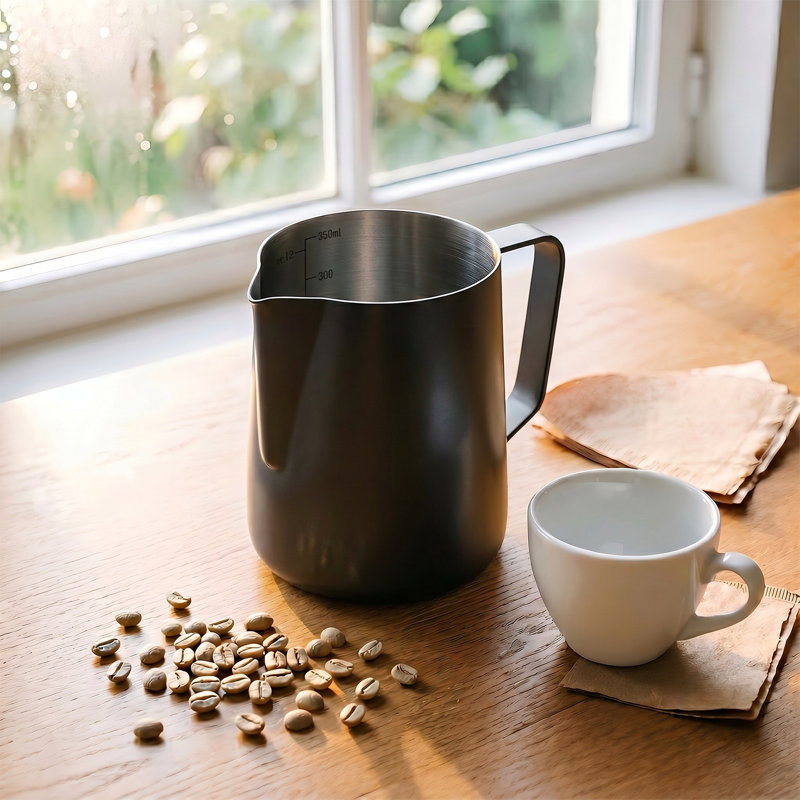 350ML Milk Frothing Jug, Black