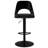 Hittel Swivel Upholstered Adjustable Height Counter Stool with Metal Frame-1808070614