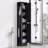 Tall Bathroom Storage Cabinet, Freestanding Storage Cabinet With Hook And Adjustable Shelves, MDF Board