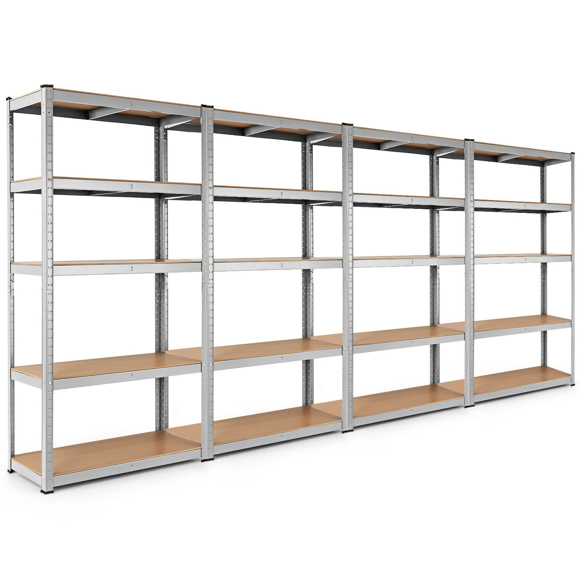 Adjustable Metal Shelf Shelving Unit Storage Small Places — BestOffice