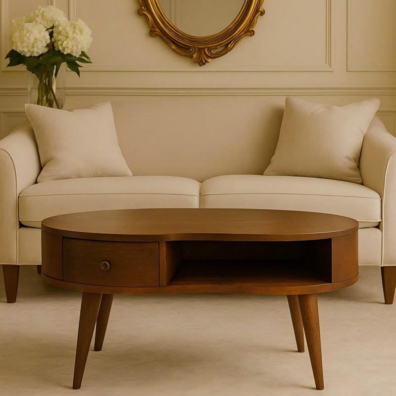80cm Solid Wood Console Table